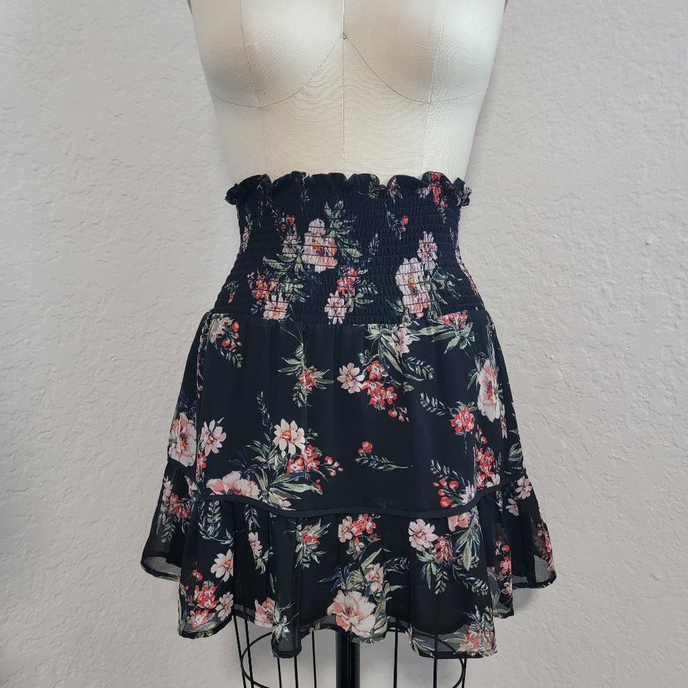 Socialite 2-in-1 Smocked Floral Skirt / Top